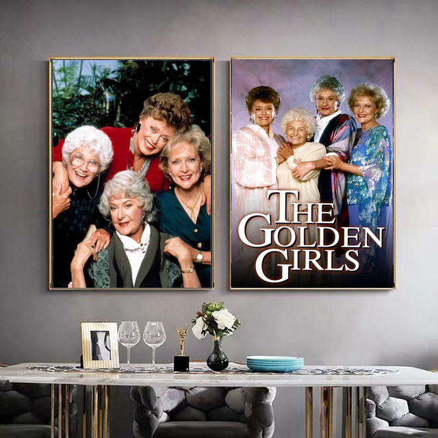 The Golden Girls Tv Series Diamond Painting Art Four Grandma Friends Betty  White Cross Stitch Embroidery Home Decor - AliExpress
